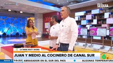 Juan y Medio, sobre la cantidad de las recetas del cocinero de su programa: "¿Pero que se puedan comer?"