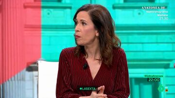 XPLICA Ángeles Caballero: "El PP está desdibujado; tiene una candidata para las europeas que no tuvo ni un segundo de intervención en la Puerta de Alcalá"