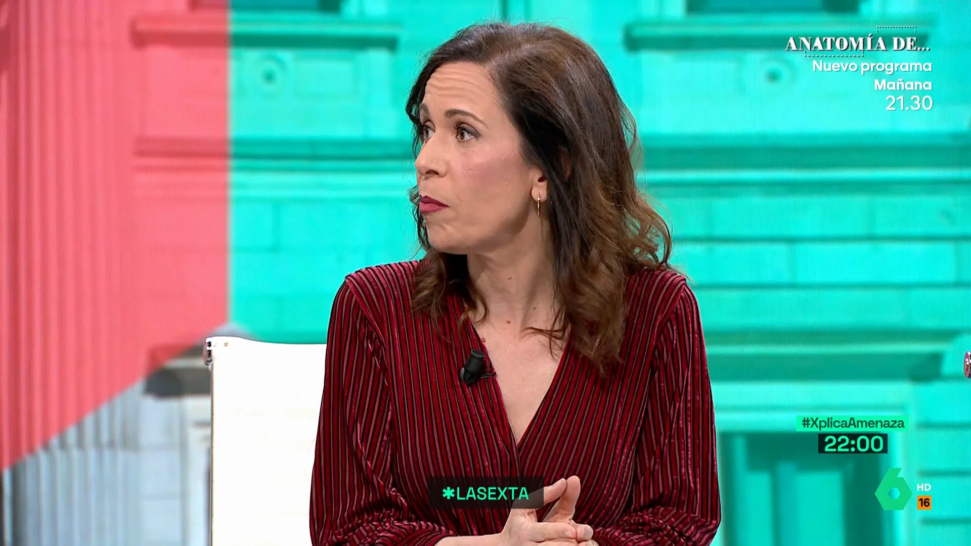 XPLICA Ángeles Caballero: "El PP está desdibujado; tiene una candidata para las europeas que no tuvo ni un segundo de intervención en la Puerta de Alcalá"