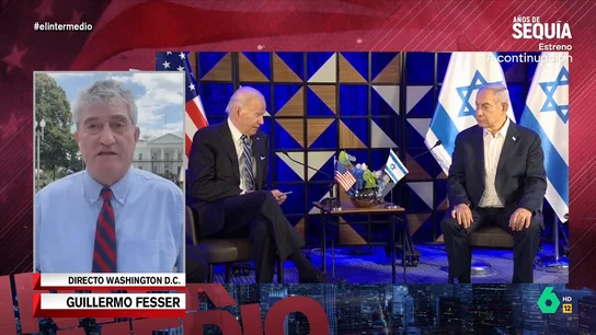 "Netanyahu lo tiene muy difícil": Guillermo Fesser, tras la propuesta de alto al fuego en Gaza de Biden "Netanyahu lo tiene muy difícil": Guillermo Fesser, tras la propuesta de alto al fuego en Gaza de Biden