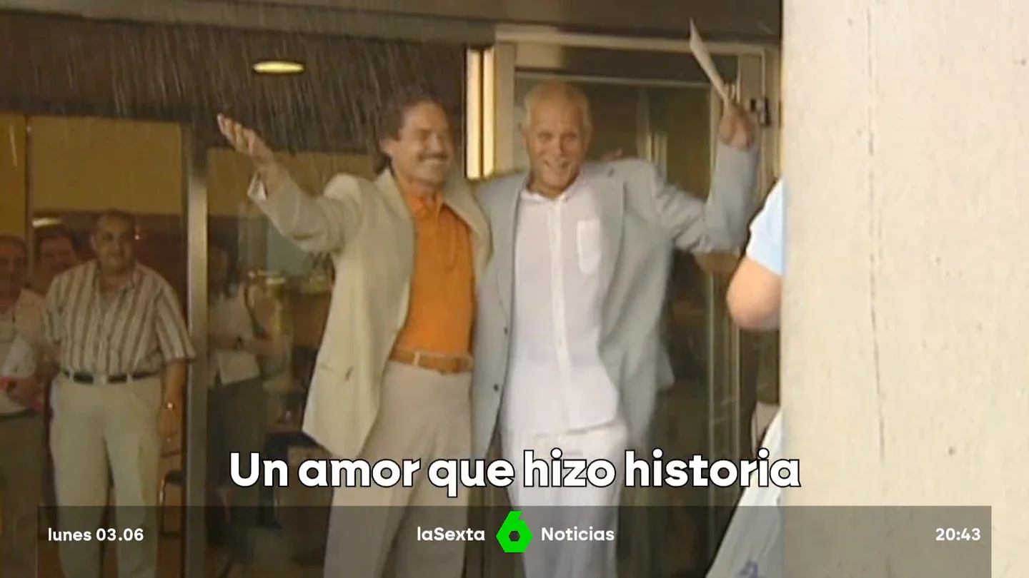 Muere Carlos Baturín, protagonista de la primera boda LGTBI en España Muere Carlos Baturín, protagonista de la primera boda LGTBI en España