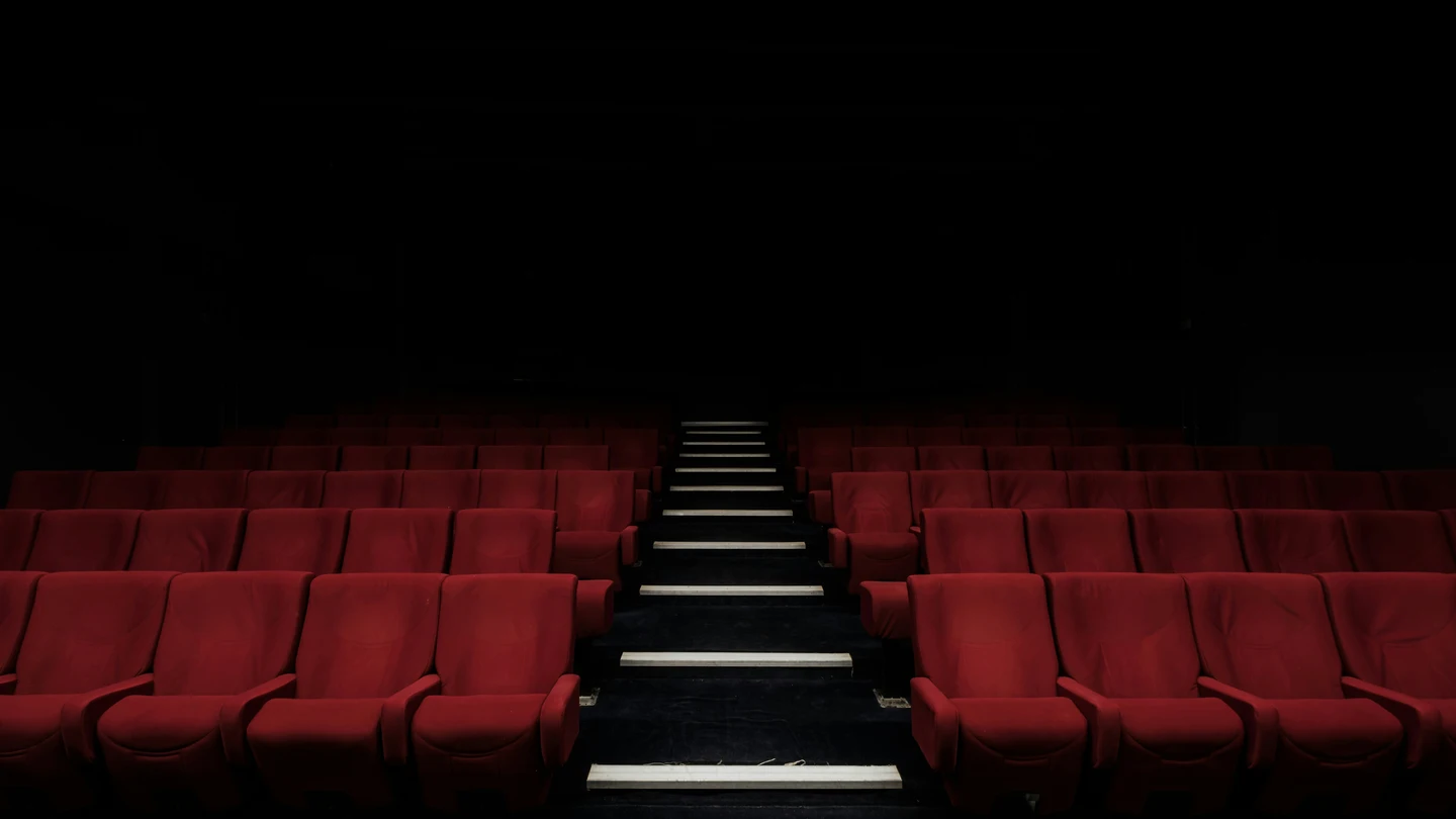 Sala de cine. Sala de cine.