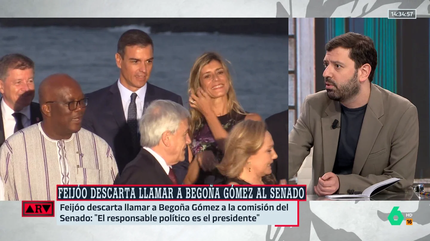 ARV-Valdivia responde a las palabras de Feijóo sobre Sánchez: "Si fuera coherente, tendría que hacer dimitir a Ayuso" ARV-Valdivia responde a las palabras de Feijóo sobre Sánchez: "Si fuera coherente, tendría que hacer dimitir a Ayuso"