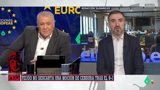 Escolar no descarta la posible moción de censura del PP (con Puigdemont) a Sánchez: "Han existido movimientos" Escolar no descarta la posible moción de censura del PP (con Puigdemont) a Sánchez: "Han existido movimientos"