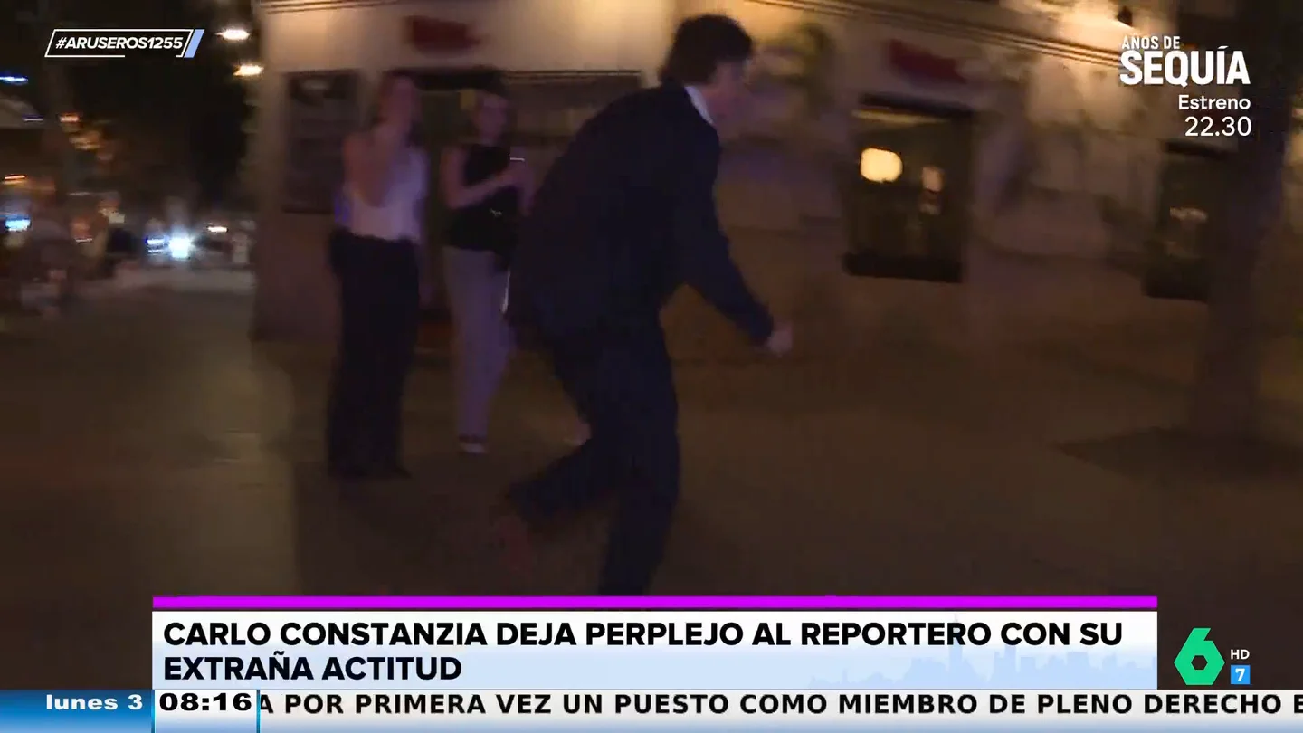 La respuesta viral de un reportero cuando Carlo Costanzia echa a correr: "Yo puedo con esto y con más" La respuesta viral de un reportero cuando Carlo Costanzia echa a correr: "Yo puedo con esto y con más"