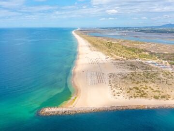 Ilha de Tavira, en Algarve (Portugal)