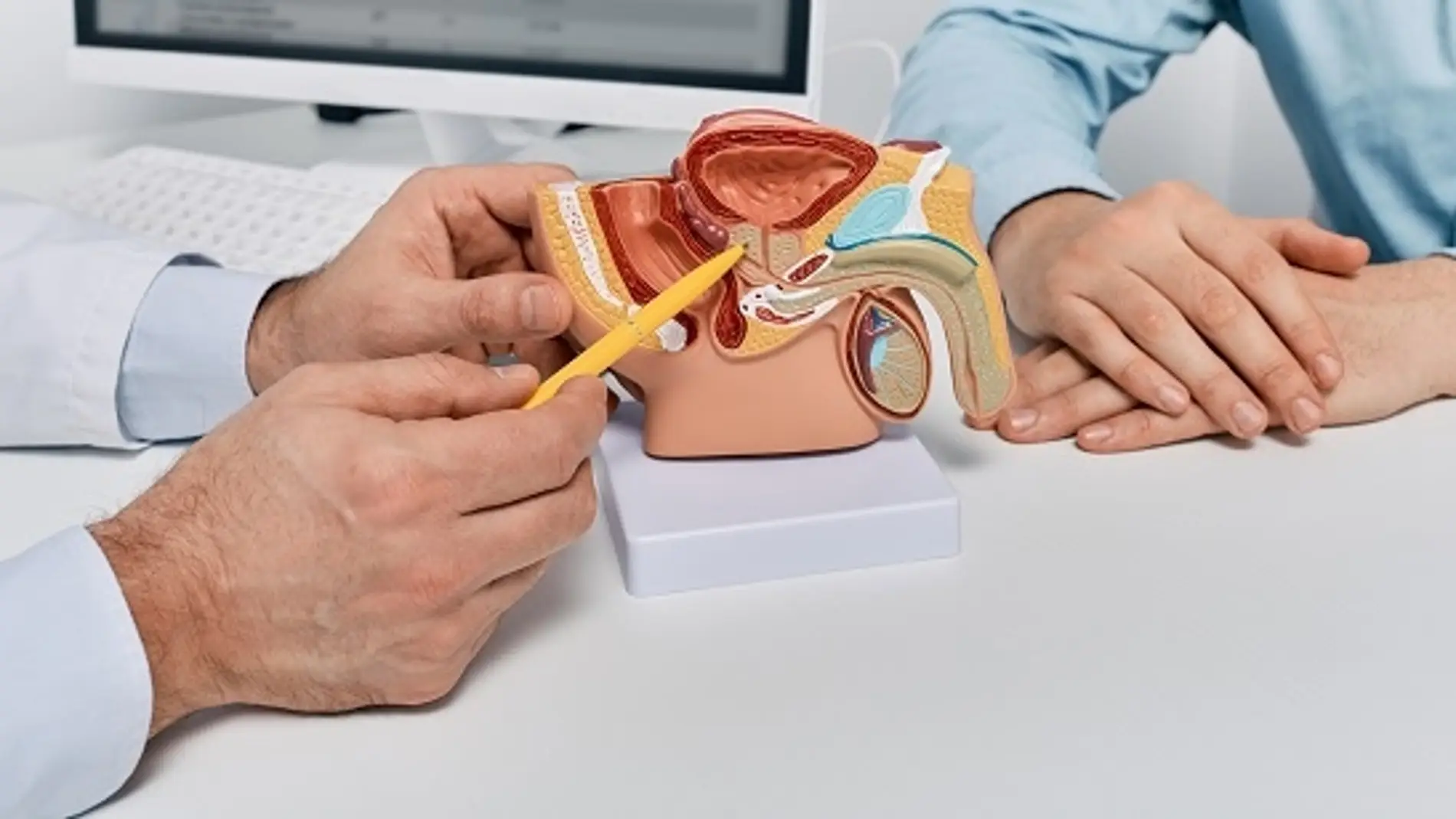 médico con paciente médico con paciente