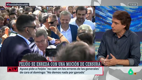ARV- Lluís Orriols, sobre las elecciones europeas: "Se utilizan para mandar una señal a la política nacional" ARV- Lluís Orriols, sobre las elecciones europeas: "Se utilizan para mandar una señal a la política nacional"
