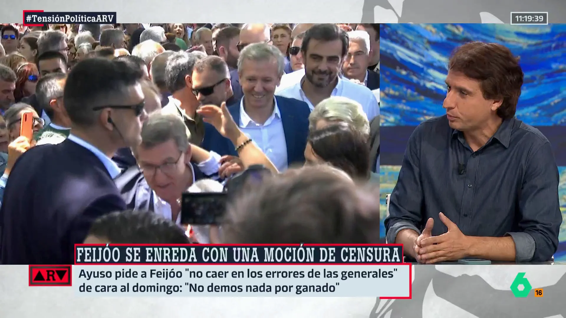 ARV- Lluís Orriols, sobre las elecciones europeas: "Se utilizan para mandar una señal a la política nacional"