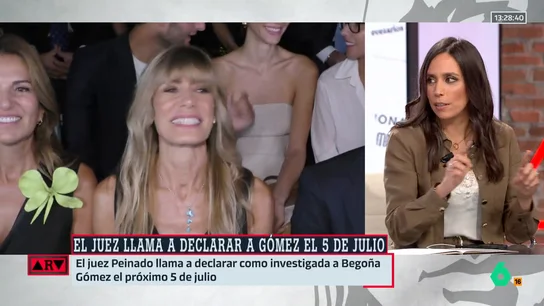 Pilar Velasco, sobre la instrucción de Begoña Gómez: "Si el juez no quiere esto que parezca una causa política..." Pilar Velasco, sobre la instrucción de Begoña Gómez: "Si el juez no quiere esto que parezca una causa política..."