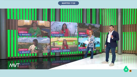 Iñaki López, sobre la procesión del Corpus que se detuvo en un altar en la sede de Vox Iñaki López reacciona en este vídeo a la procesión del Corpus Christi que hizo parada en un altar situado en la puerta de la sede local de Vox en Náquera, en Valencia. El alcalde, de la formación de extrema derecha, lo instaló con el apoyo del PP.