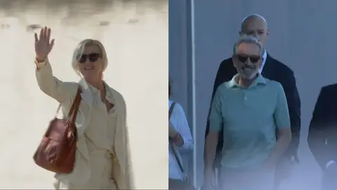 Ana Duato e Imanol Arias a su llegada a la Audiencia Nacional este martes, 4 de junio de 2024 Ana Duato e Imanol Arias a su llegada a la Audiencia Nacional este martes, 4 de junio de 2024