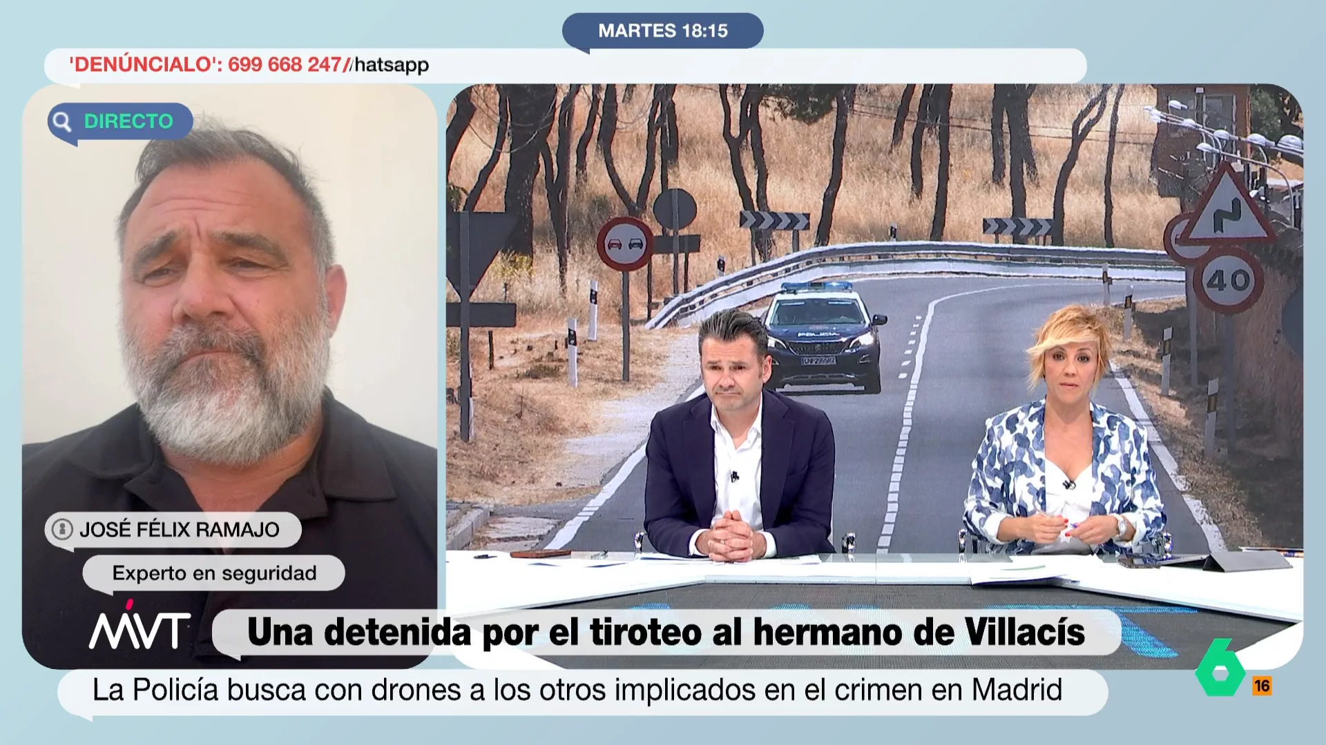 Un experto de seguridad tras el asesinato del hermano de Begoña Villacis: "¿Por qué cada vez hay más armas de guerra purulando por nuestra ciudad?"