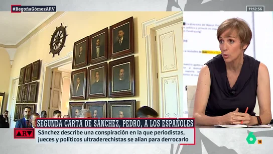 Tania Sánchez critica el "hábito epistolar" de Pedro Sánchez: "Este país merece más respeto" Tania Sánchez critica el "hábito epistolar" de Pedro Sánchez: "Este país merece más respeto"