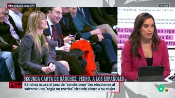 ARV- García Aller, sobre Pedro Sánchez: "Me produce extrañeza que normalice comunicarse a través de cartas"