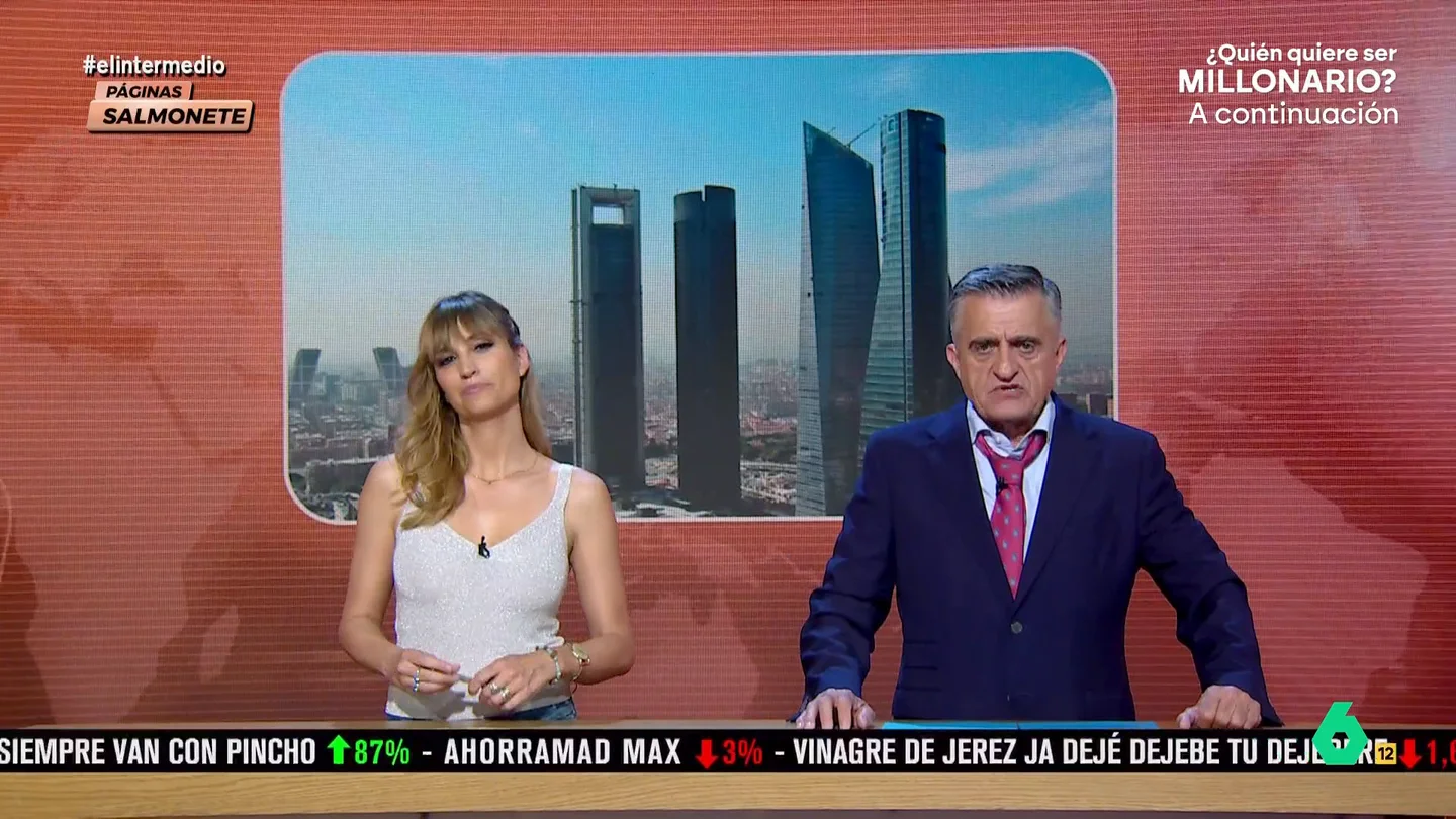Wyoming, sobre el impuesto del 15% a las multinacionales Wyoming y Sandra Sabatés analizan en este vídeo la actualidad económica, desde los datos de empleo de mayo y las cifras récord del turismo en España, hasta el acuerdo para garantizar la igualdad del colectivo LGTBI en las empresas.
