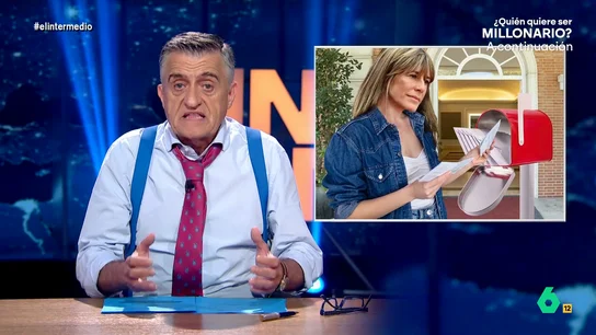 Wyoming analiza la citación a Begoña Gómez Wyoming y Sandra Sabatés analizan en este vídeo la citación a Begoña Gómez para que declare el día 5 de julio, anunciada por el juez a pocos días de las europeas. "A ver si con tanta publicidad electoral, se le va a traspapelar", comenta Wyoming.