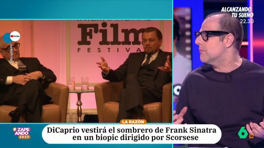 Alberto Rey desvela el pr&oacute;ximo papel de Leonardo DiCaprio: podr&iacute;a convertirse en Frank Sinatra gracias a Martin Scorsese