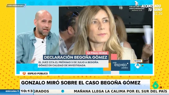 Gonzalo Miró analiza la citación de Begoña Gómez, mujer de Sánchez: "Es un juez jugando a hacer política" Gonzalo Miró analiza la citación de Begoña Gómez, mujer de Sánchez: "Es un juez jugando a hacer política"