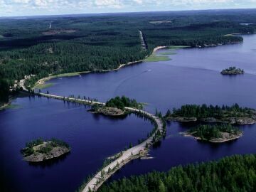Lago Saimaa, Finlandia