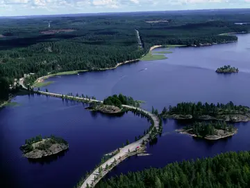Lago Saimaa, Finlandia Lago Saimaa, Finlandia