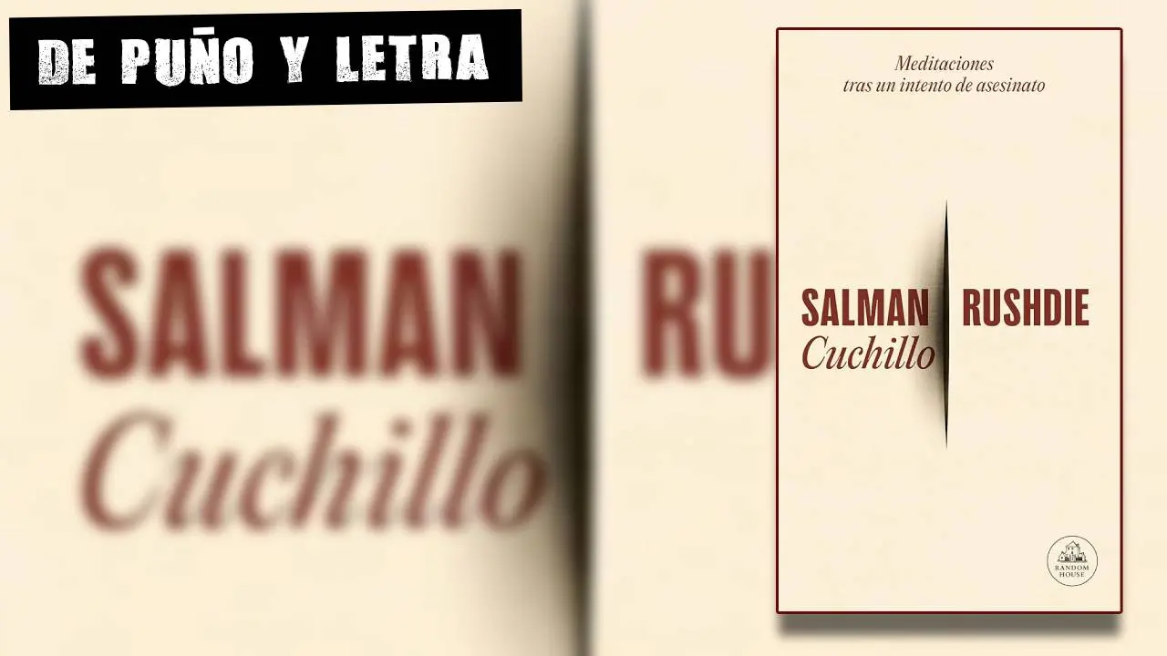 Portada de 'Cuchillo', de Salman Rushdie. Portada de 'Cuchillo', de Salman Rushdie.