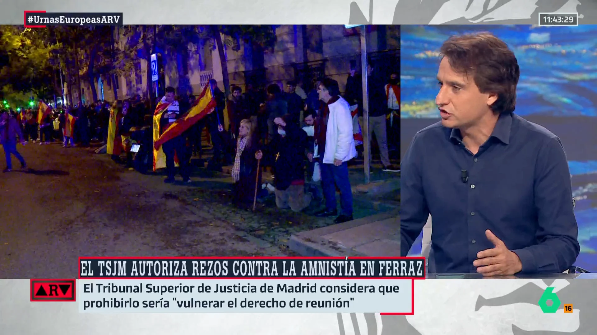 Lluís Orriols en Al Rojo Vivo