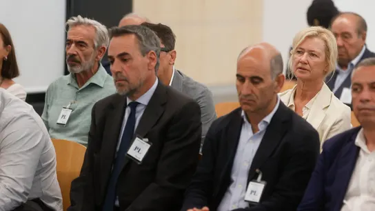 Imanol Arias y Ana Duato en el banquillo de los acusados del juicio Nummaria por presunto fraude a Hacienda en la sede de la Audiencia Nacional Imanol Arias y Ana Duato en el banquillo de los acusados del juicio Nummaria por presunto fraude a Hacienda en la sede de la Audiencia Nacional