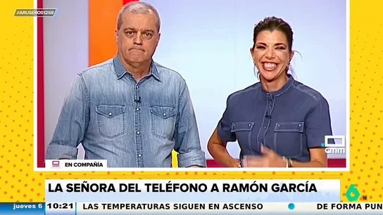 Una señora, a Ramón García y Gloria Santoro: "No quiero ni jamón, ni Ramón, ni Gloria" Una señora, a Ramón García y Gloria Santoro: "No quiero ni jamón, ni Ramón, ni Gloria"