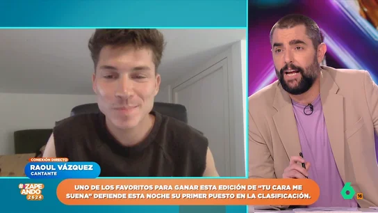 Raoul Vázquez habla del miedo que le daba esta edición de Tu cara me suena Raoul Vázquez habla del miedo que le daba esta edición de Tu cara me suena