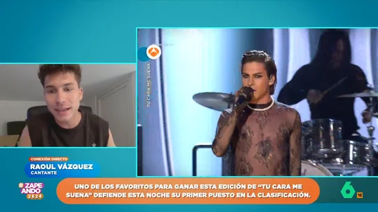 Raoul Vázquez valora su imitación a Måneskin en Tu cara me suena Raoul Vázquez valora su imitación a Måneskin en Tu cara me suena