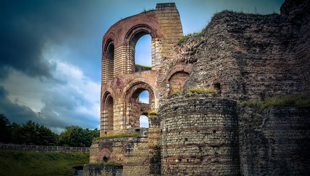 Ruinas romanas en Trier Ruinas romanas en Trier