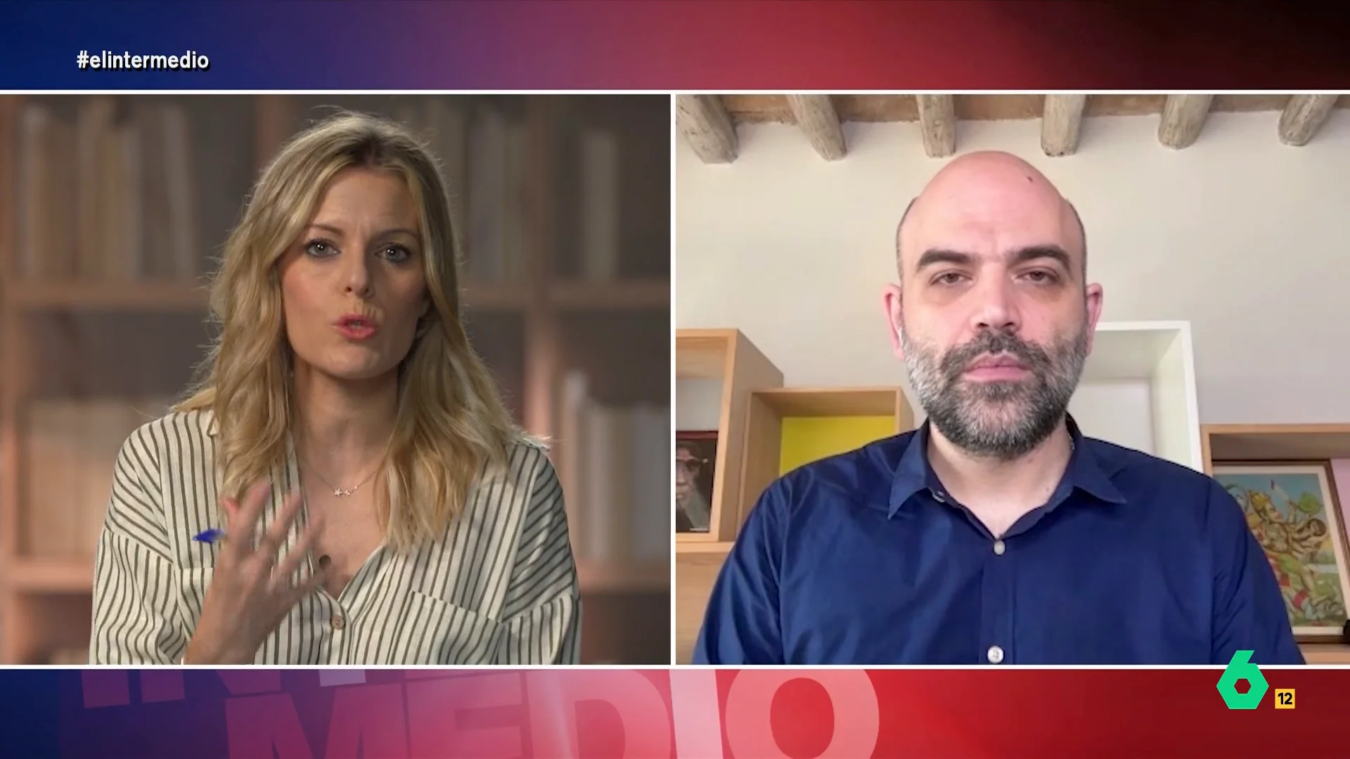 Roberto Saviano advierte sobre el poder de la ultraderecha: "La Italia de hoy, será la Europa del futuro" 