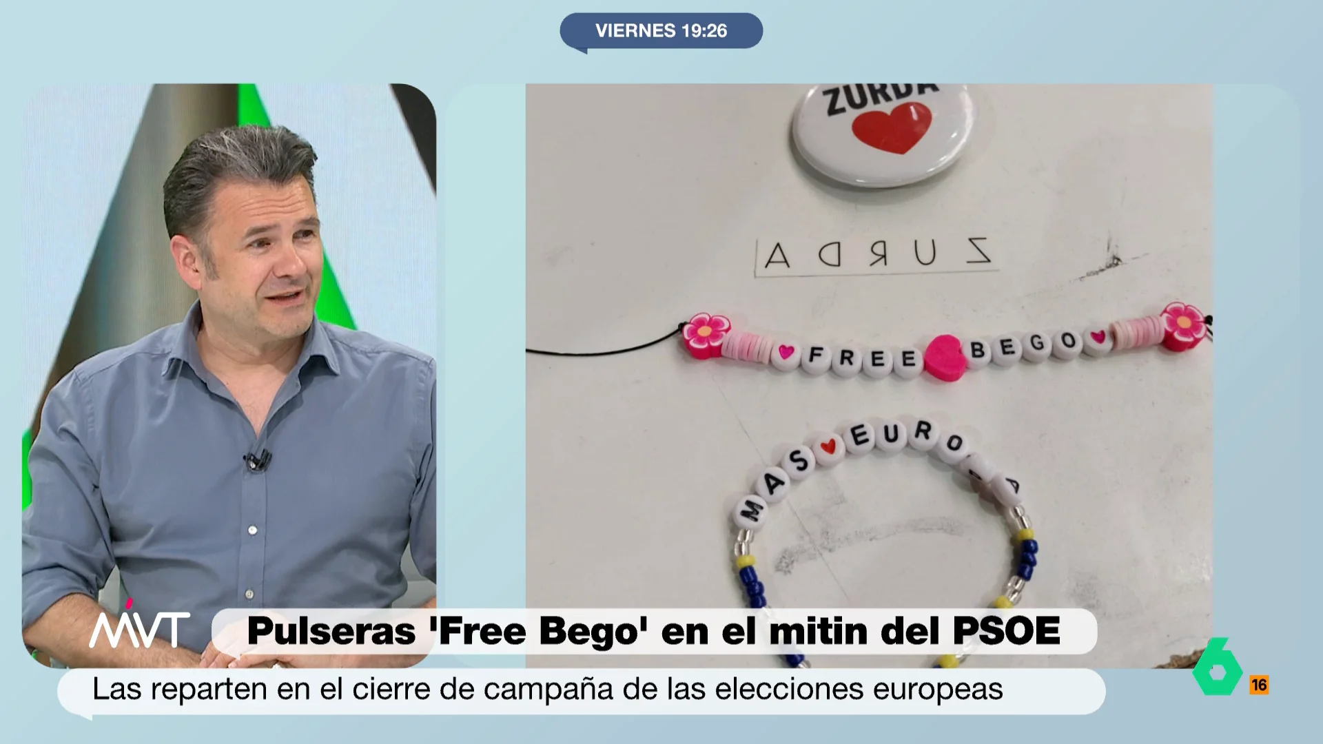 Iñaki López en Más Vale Tarde Iñaki López en Más Vale Tarde
