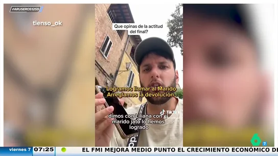 Dos argentinos quieren devolver un móvil que se han encontrado en Italia y casi acaban detenidos Dos argentinos quieren devolver un móvil que se han encontrado en Italia y casi acaban detenidos