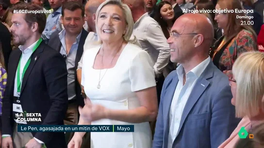 La francesa Marine Le Pen, o cómo cargar contra los productos españoles y ser invitada de honor de Vox laSexta Columna analiza en el vídeo sobre estas líneas la política migratoria de la Unión Europea y cómo los partidos de extrema derecha defienden las fronteras no solo exteriores, sino también interiores para personas y productos.