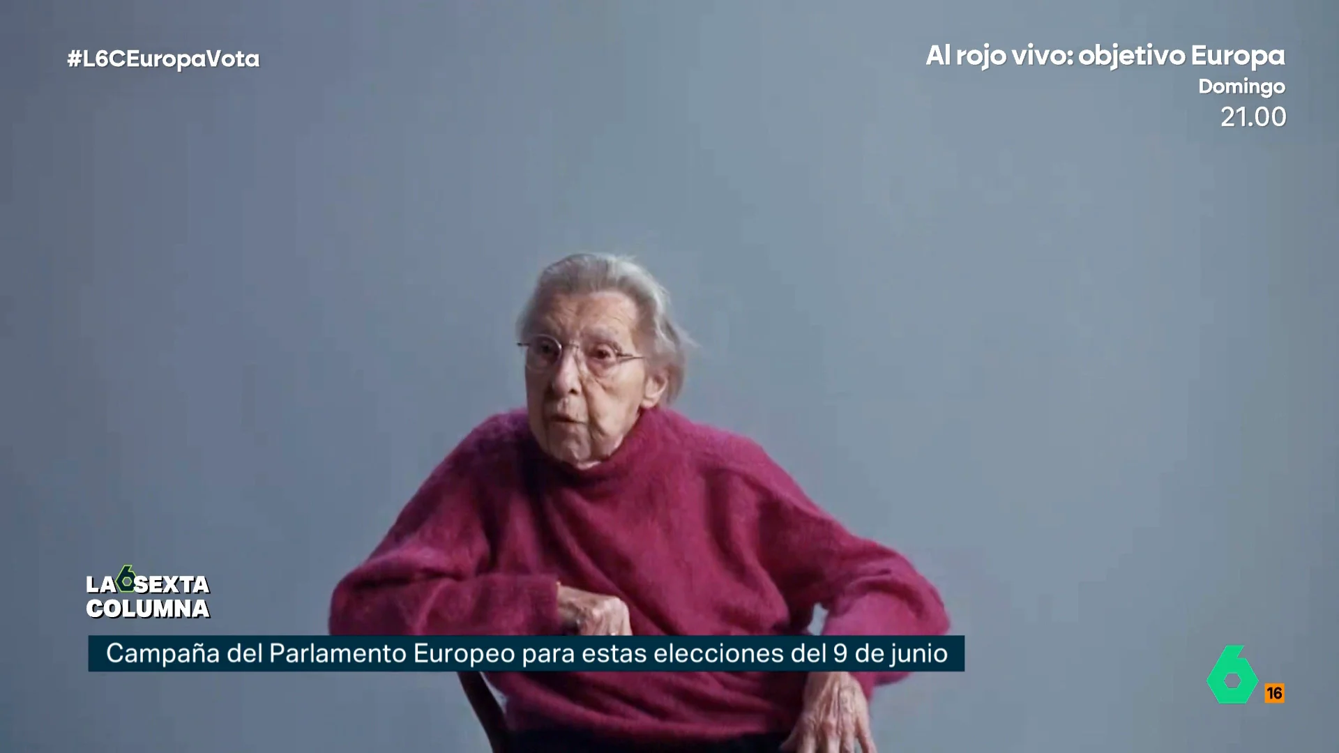 "Nunca hay que dar por sentada la democracia". Bajo este lema, la Unión Europea llama al voto en las elecciones europeas en una campaña donde veteranos recuerdan el horror de la Segunda Guerra Mundial, que laSexta Columna analiza en este vídeo.