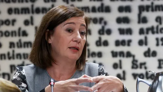 Francina Armengol comparece en el Senado Francina Armengol comparece en el Senado