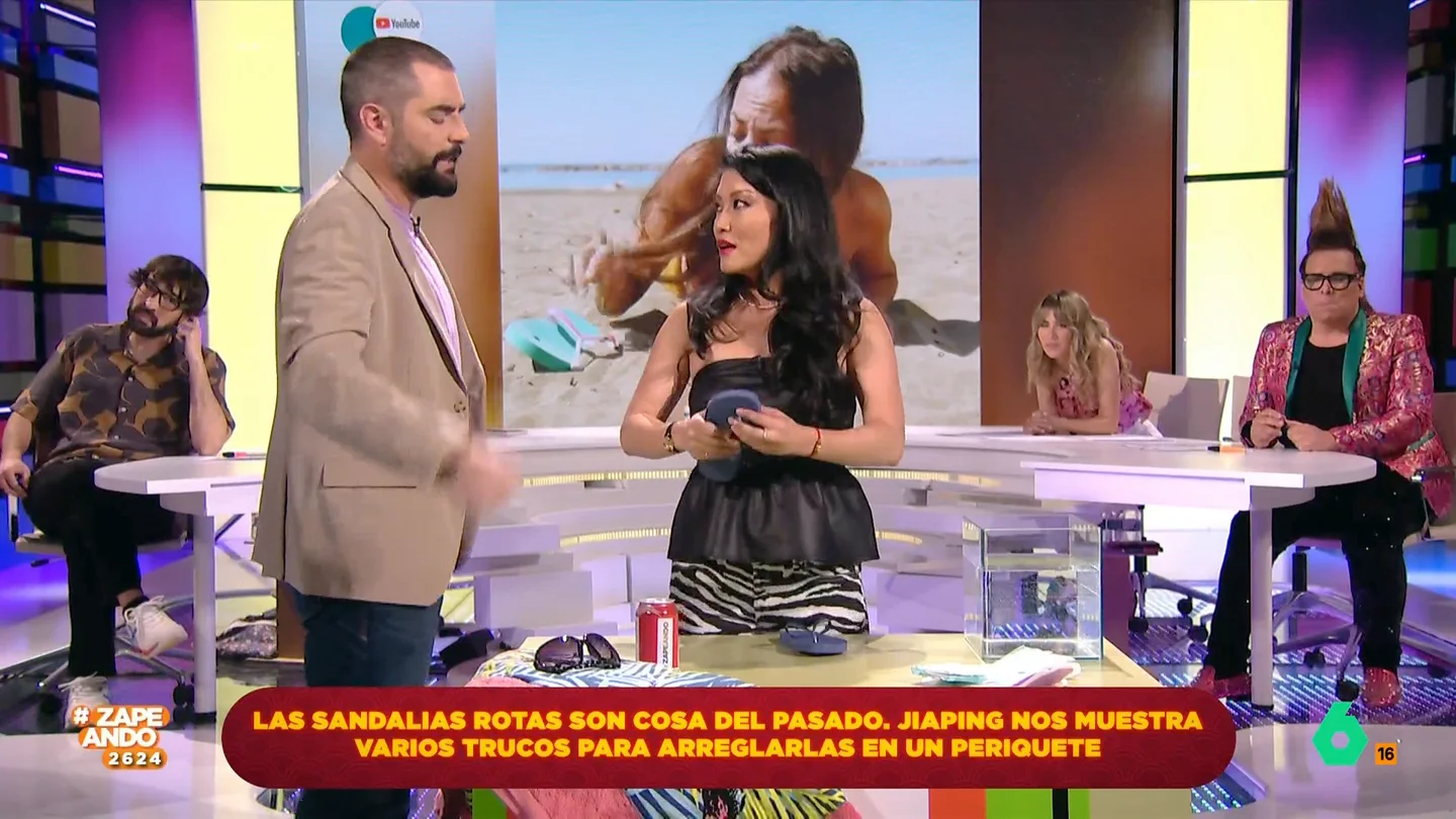 ¿Qué puedes hacer si se te rompe la chancla? Jiaping tiene la solución ¿Qué puedes hacer si se te rompe la chancla? Jiaping tiene la solución