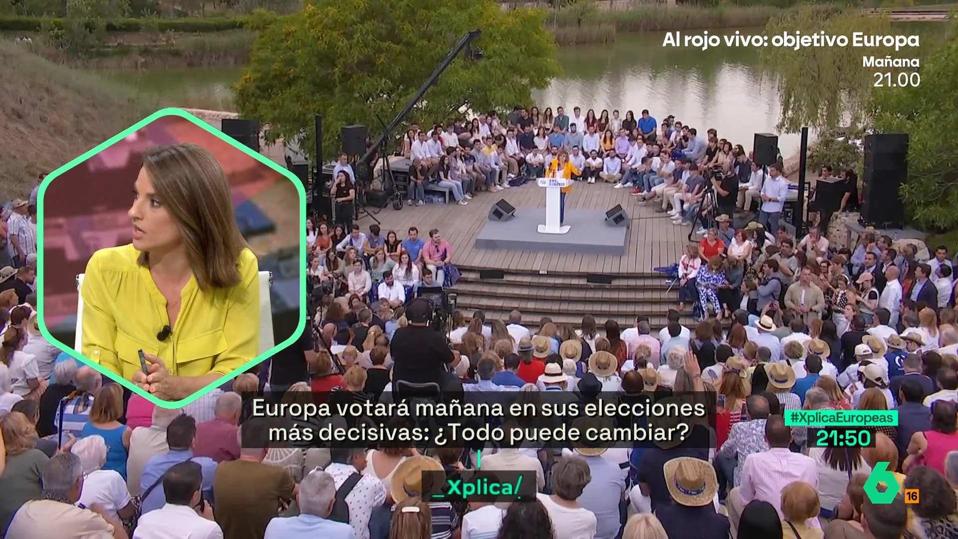 Ángela Vera en laSexta Xplica