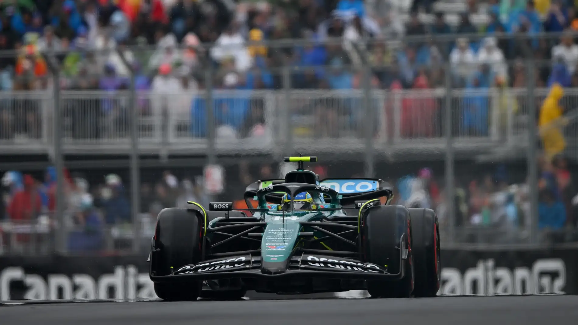 Fernando Alonso lidera unos opacos libres en Canadá Fernando Alonso lidera unos opacos libres en Canadá