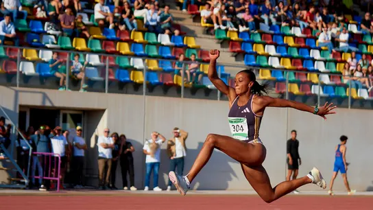 La atleta Ana Peleteiro en una imagen de archivo La atleta Ana Peleteiro en una imagen de archivo