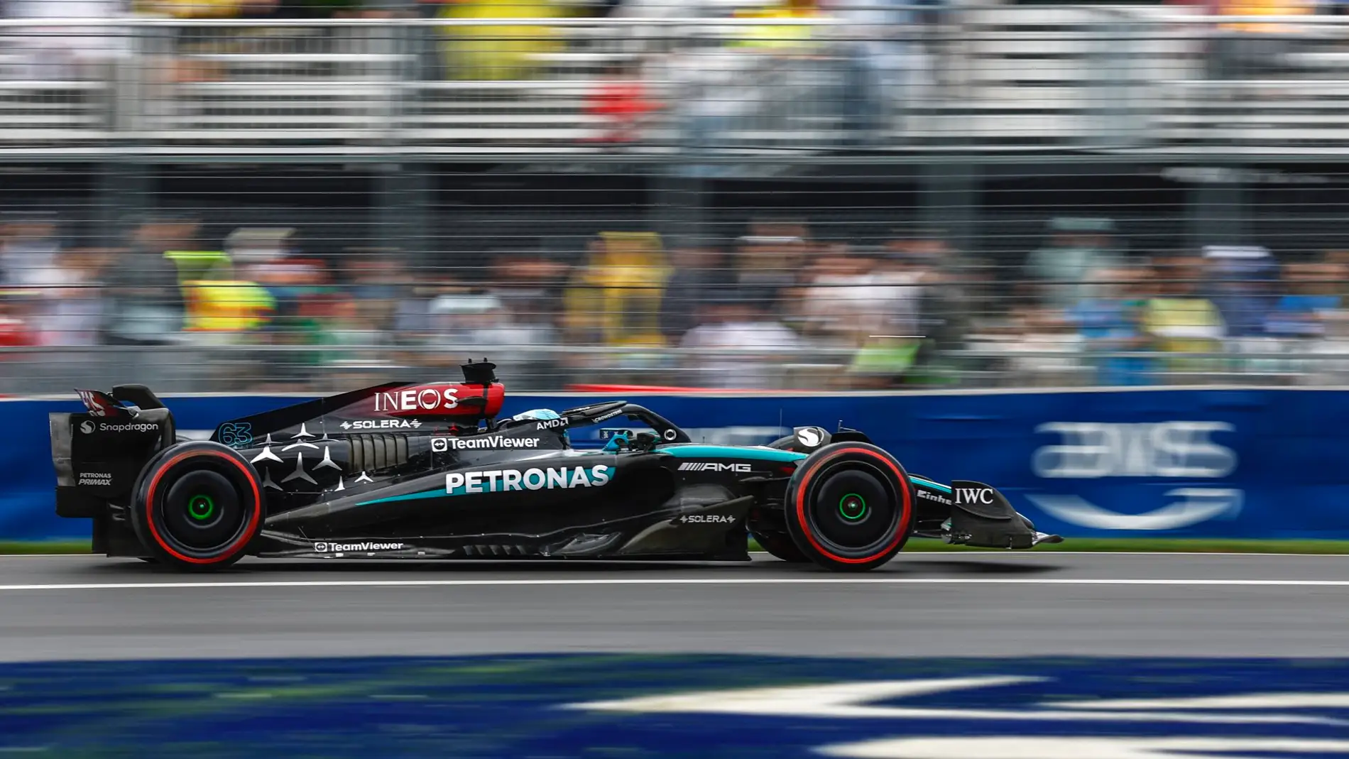 George Russell se lleva la pole en Canadá tras empatar a tiempo con Verstappen George Russell se lleva la pole en Canadá tras empatar a tiempo con Verstappen