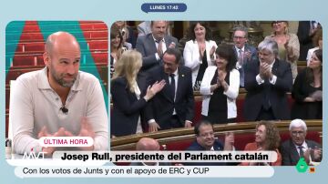 Gonzalo Miró, sobre los votos de ERC y la CUP a Rull: "Lo de ser de izquierdas independentista es un poco un oxímoron"