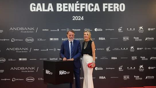 Jose Creuheras y Columna Martí, en la gala benéfica FERO. Jose Creuheras y Columna Martí, en la gala benéfica FERO.