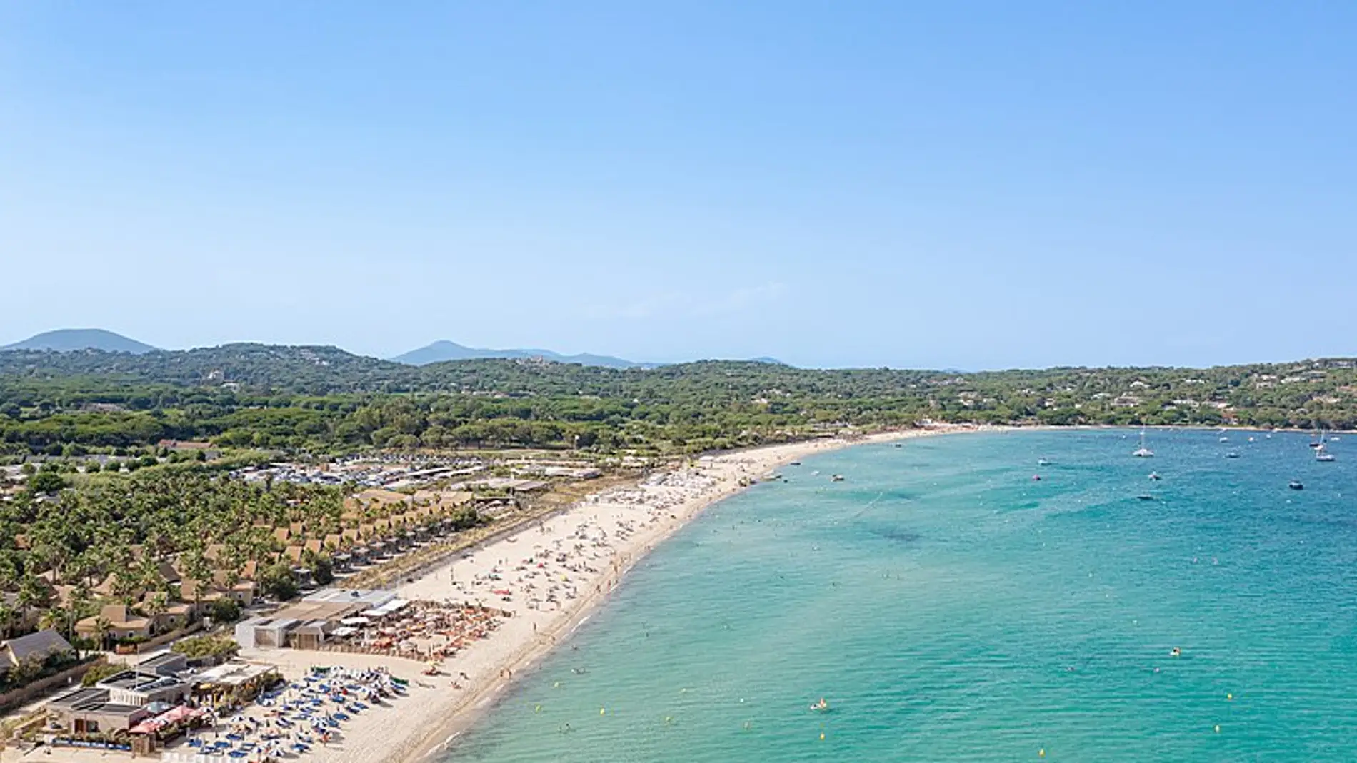 Riviera sa. Costa Azul. Playa de Pampelonne Riviera sa. Costa Azul. Playa de Pampelonne