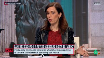 Ángeles Caballero, sobre las alusiones de Sánchez a Alvise: "Es legítimo alertar de lo que puede implicar estos partidos pero..."