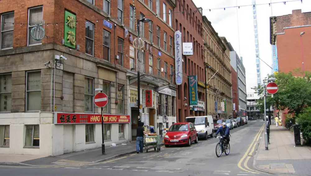 George Street (Barrio chino de Manchester) George Street (Barrio chino de Manchester)