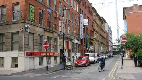 George Street (Barrio chino de Manchester) George Street (Barrio chino de Manchester)