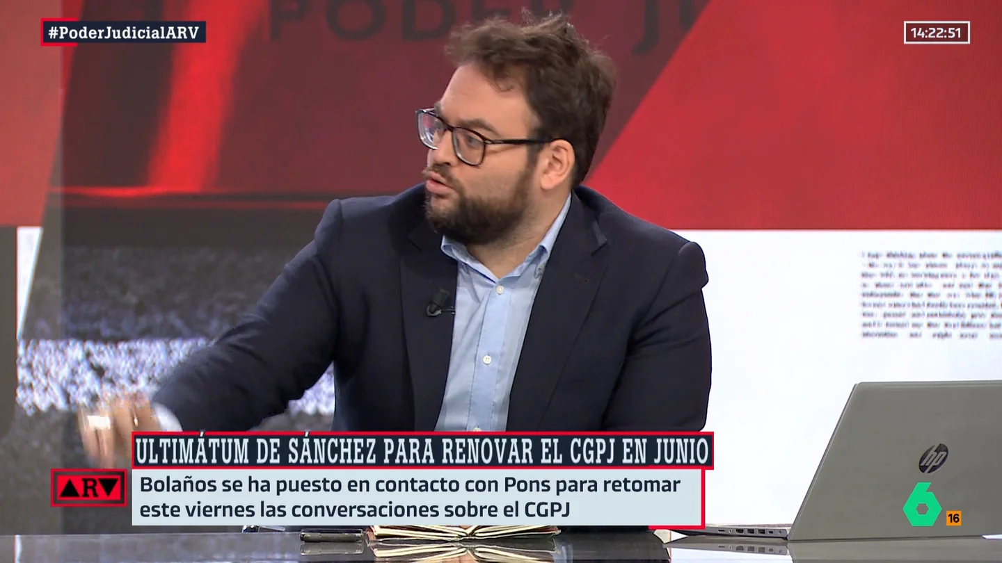 Monrosi revela lo que ha dicho Ayuso sobre renovar o no el CGPJ: "Es otro ultimátum para Feijóo" Monrosi revela lo que ha dicho Ayuso sobre renovar o no el CGPJ: "Es otro ultimátum para Feijóo"
